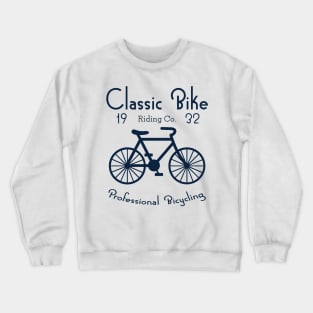 Vintage Classic Bicycling Tees Crewneck Sweatshirt